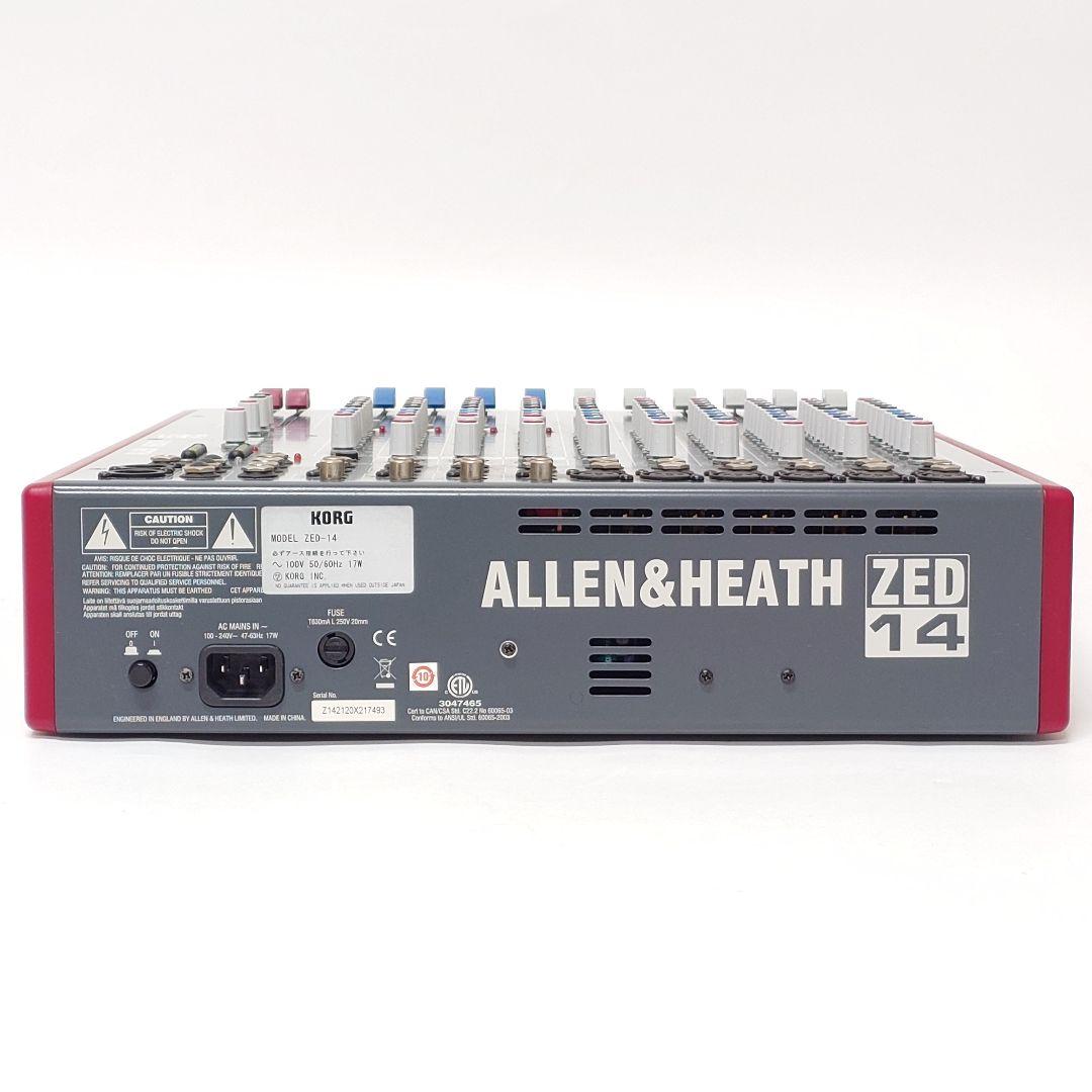 Korg Analog Mixers Allen Heath Zed-14