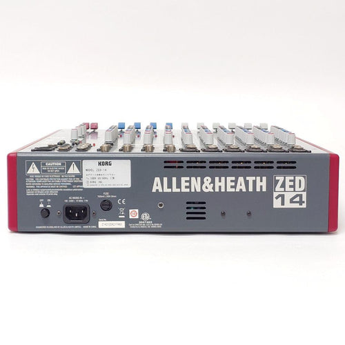 Korg Analog Mixers Allen Heath Zed-14