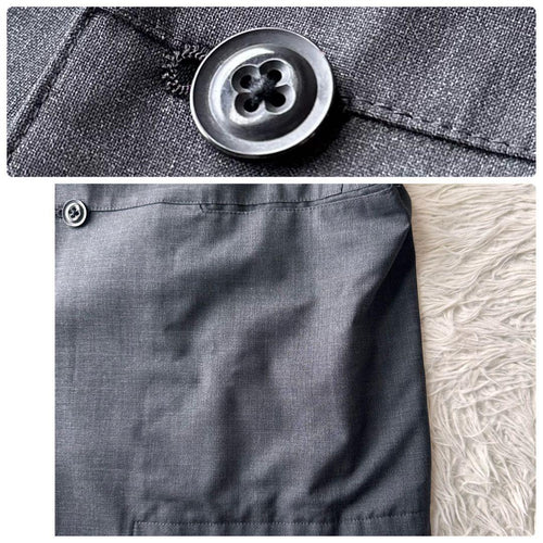 Tomorrowland Tailored Jackets L Charcoal Gray