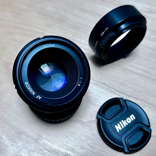 Nikon Lens (Single Focus) Af Nikkor F/1.8+