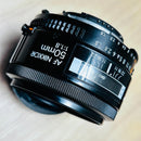 Nikon Lens (Single Focus) Af Nikkor F/1.8+