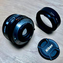 Nikon Lens (Single Focus) Af Nikkor F/1.8+