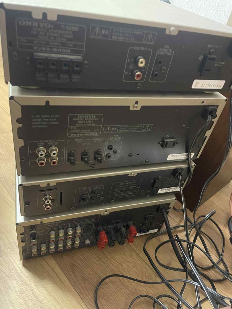 Cd Md Cassette Deck Onkyo A-922M