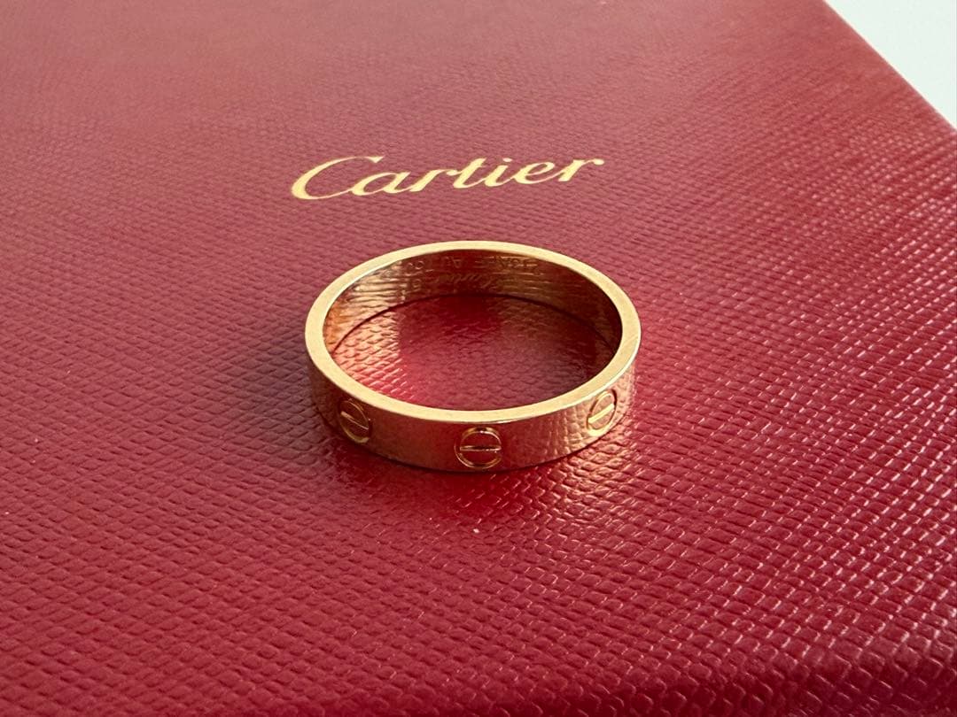 Cartier Rings 57 Au750 K18Yg