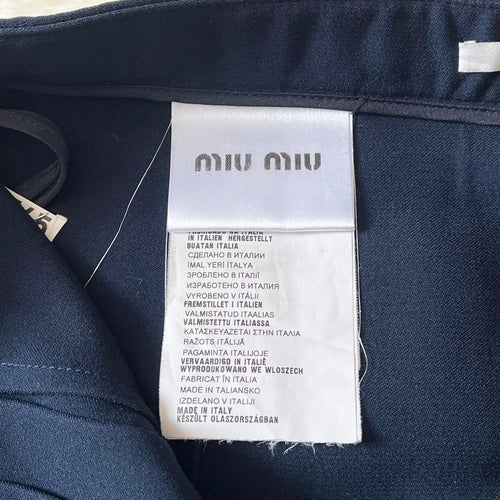 Miu Pleated Skirts Miumiu