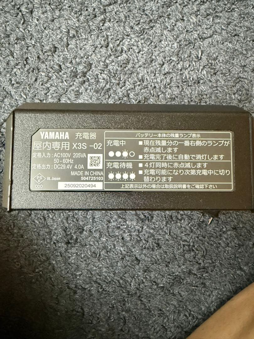 Yamaha Chargers X3S-02