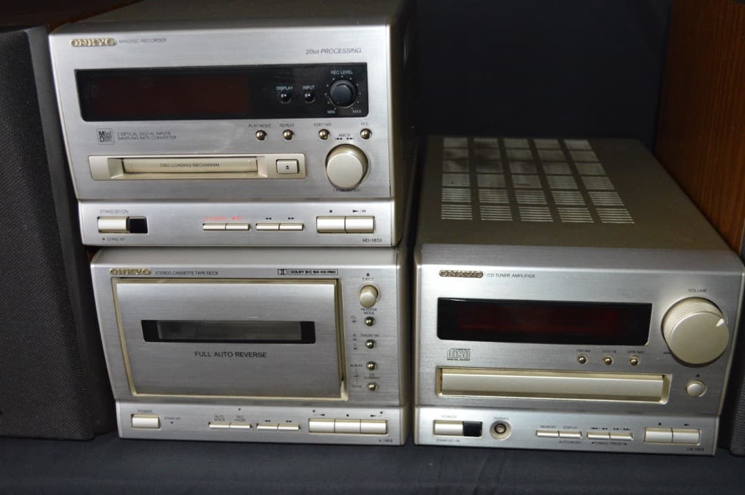 Onkyo Cd Md Cassette Deck