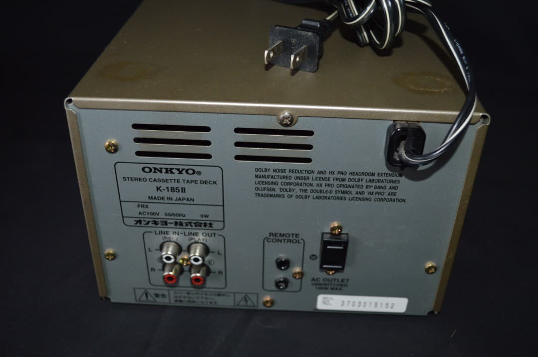 Onkyo Cd Md Cassette Deck