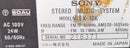 Sony Mini Component Systems Music System Ex-10K