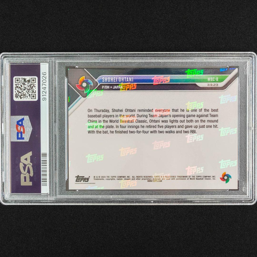 Mlb Psa10 Topps Now Wbc Wbc8