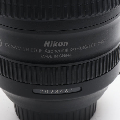 Nikon Lens (Zoom) Af-S Dx Nikkor 18-300Mm F/3.5-6.3G Ed Vr F
