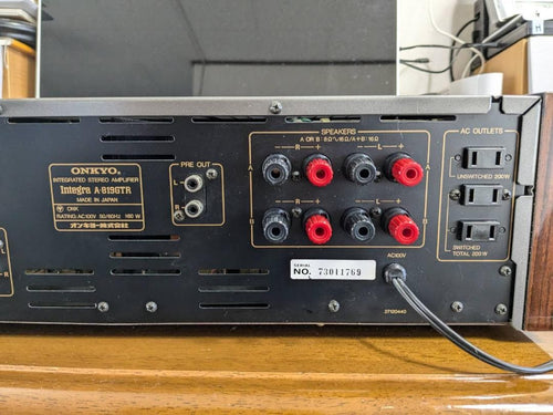 Onkyo Integrated Amplifiers Integra A 819Gtr