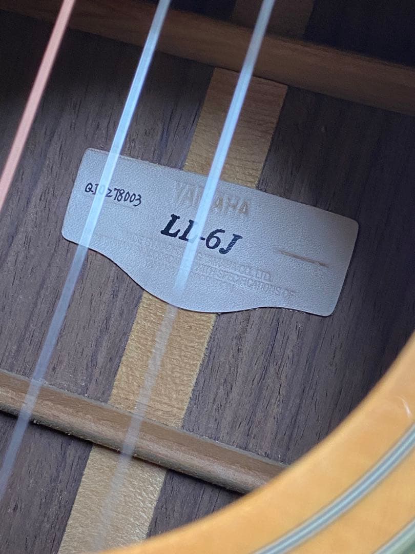 Yamaha Acoustic Guitars Ll6J