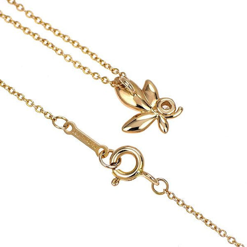Tiffany Necklace K18Pg