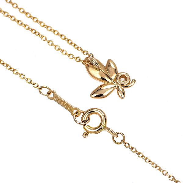 Tiffany Necklace K18Pg