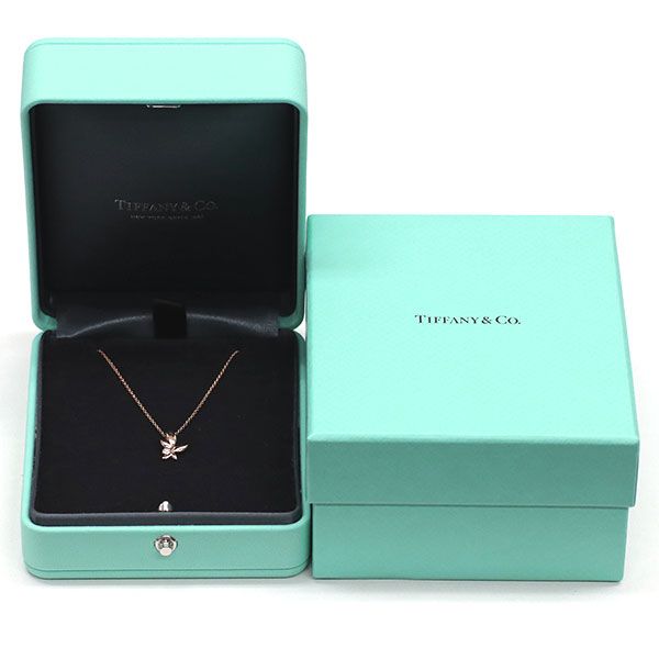 Tiffany Necklace K18Pg