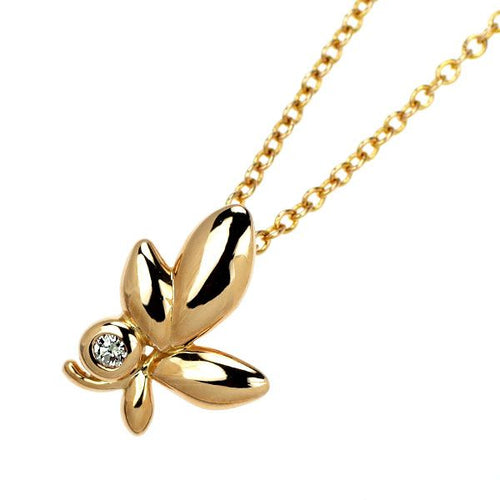 Tiffany Necklace K18Pg