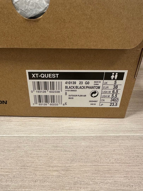 Salomon Sneakers Xt-Quest Black 23,5