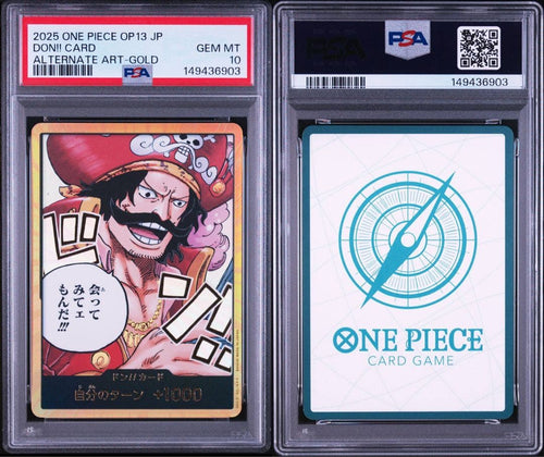 One Piece Card Game Psa10 D 6903
