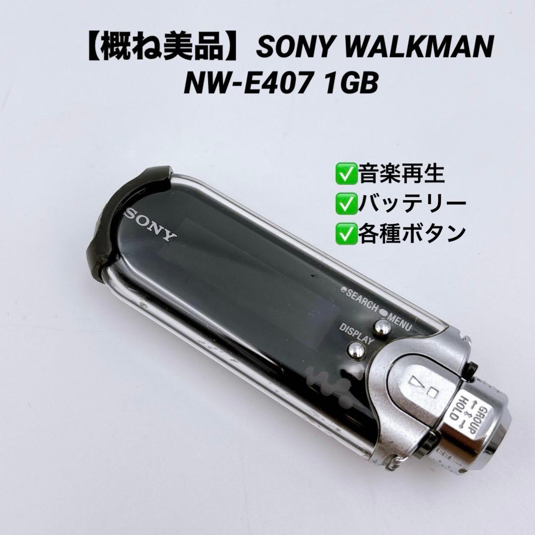 Sony Digital Audio Player Walkman Nw-E407 1Gb