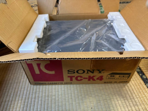 Cd Md Cassette Deck Sony Tc-K4