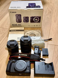 Canon Mirrorless Interchangeable Lens Cameras Eos M3 +Evf