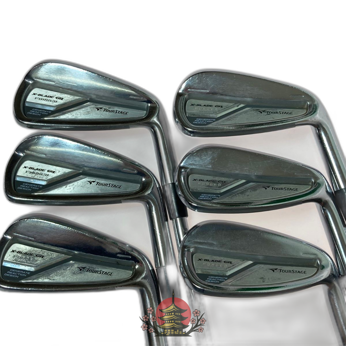 Bridgestone Iron Set Tourstage X-Blade Gr Forged 5-9.P 6 N.S.Pro 950Gh S