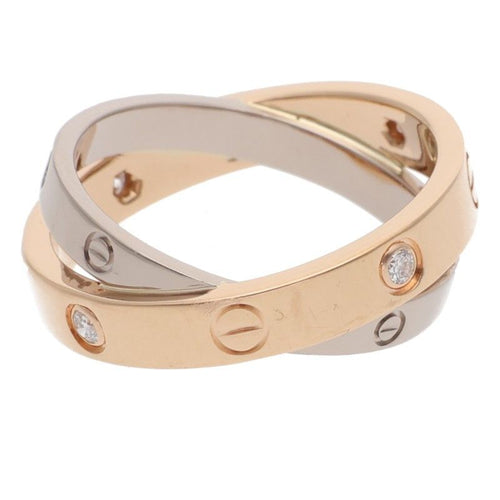 Cartier Ring K18Pg Wg 10.5