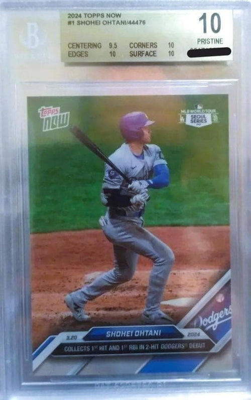 Mlb Bgs10 Topps Now