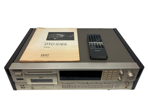 Cd, Md Cassette Decks Sony Dtc-57Es Dat