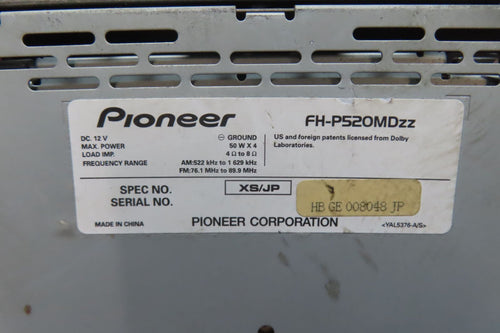 Others Cs2472 Fh-P520Md Cd 2Din/Aux