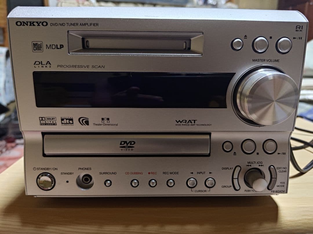 Onkyo Cd Md Cassette Deck Dvd Fr-9Gxdv