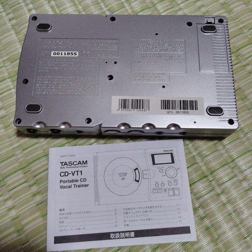 Tascam Portable Cd Players Cd-Vt1