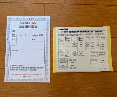 Radio Tuners Sangean Ats-909X