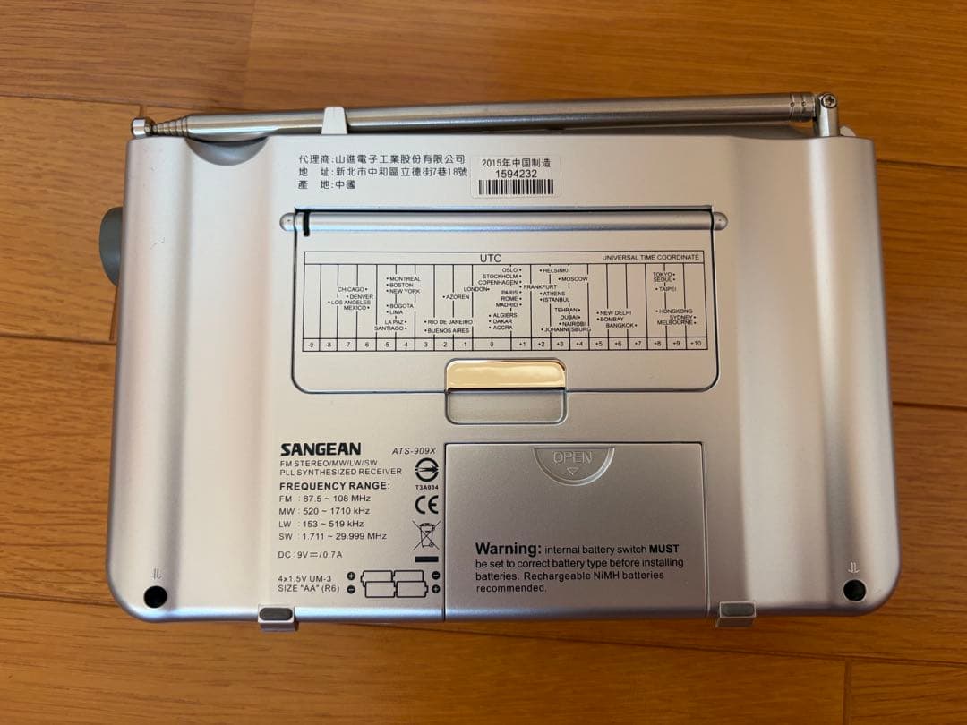 Radio Tuners Sangean Ats-909X