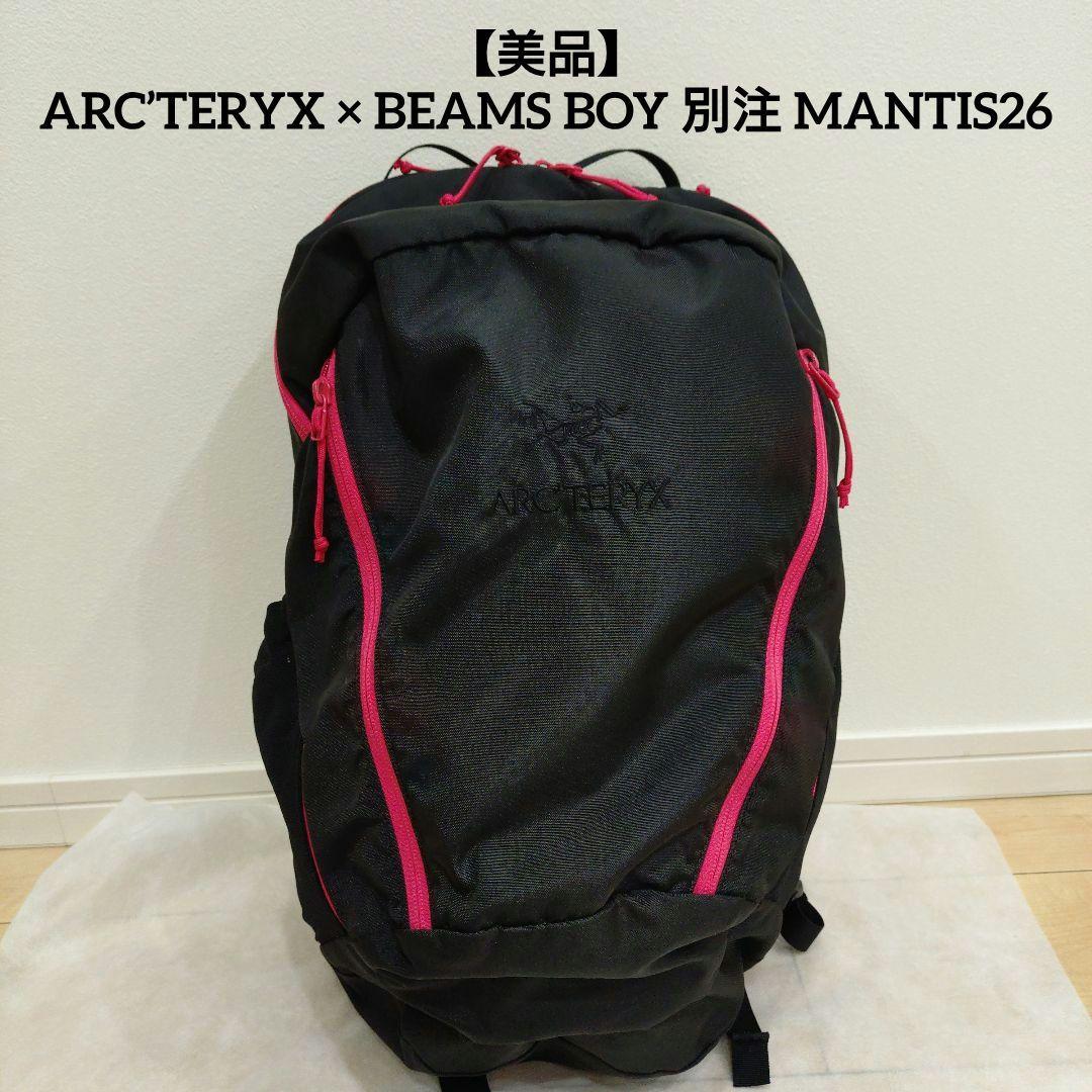 Arc'Teryx Rucksacks Backpacks Arc Teryx Beams Boy Mantis26 Black