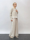 Scot Club Wide Pants/Easy Pants