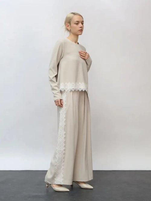 Scot Club Wide Pants/Easy Pants