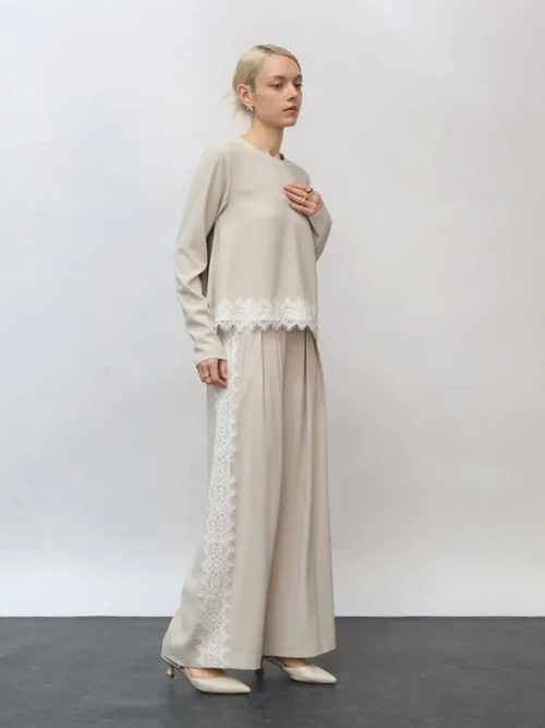 Scot Club Wide Pants/Easy Pants