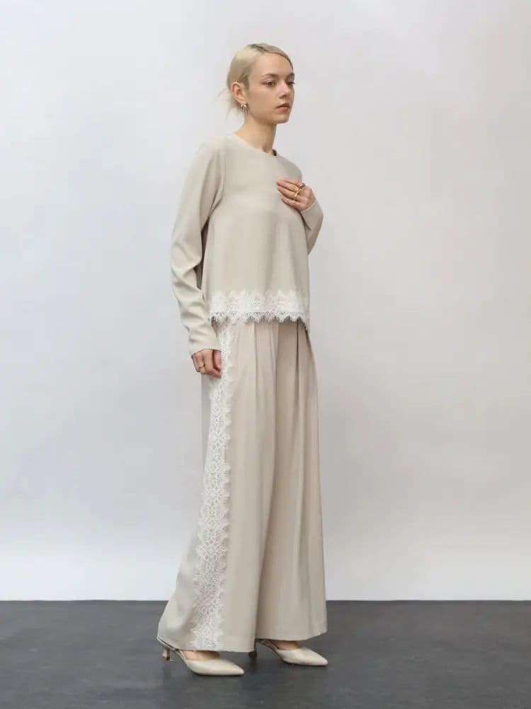 Scot Club Wide Pants/Easy Pants