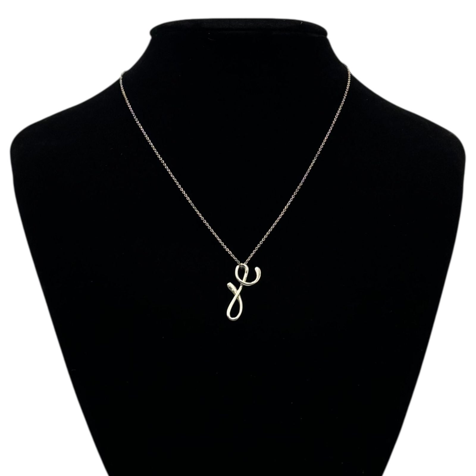 Tiffany Necklace Co.( Alphabet Initial Y Top