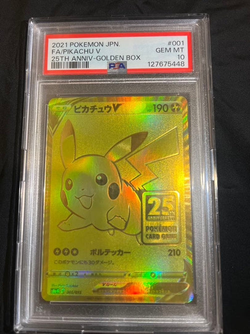 Pokemon Card Game Psa10 V Fa/Gem Mt 10 25