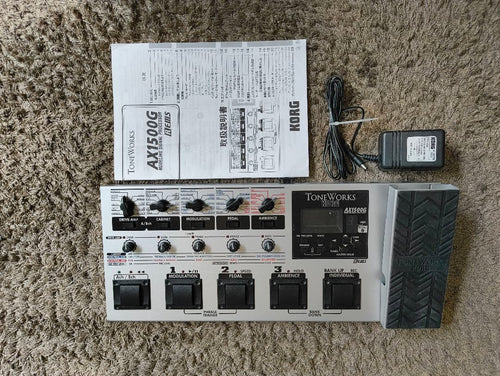 Korg Guitar Effects Units Toneworks Ax1500G