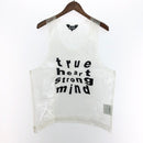 Black Comme Des Garcons Tanktop Sleeves Tops Pvc :S 1J-B002 240001195948