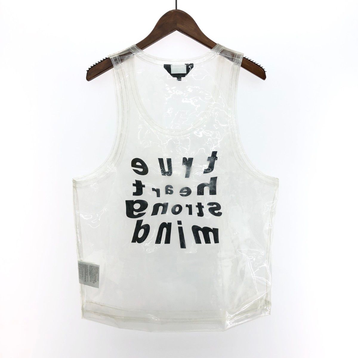 Black Comme Des Garcons Tanktop Sleeves Tops Pvc :S 1J-B002 240001195948