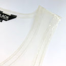 Black Comme Des Garcons Tanktop Sleeves Tops Pvc :S 1J-B002 240001195948