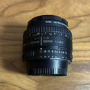 Nikon Lens (Single Focus) Ai Af Nikkor F/1.8D