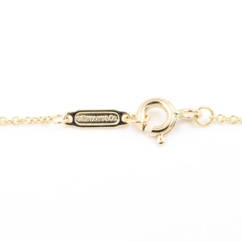 Tiffany Necklace Co 1837 K18 Used A