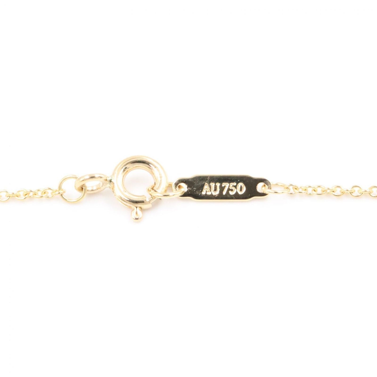 Tiffany Necklace Co 1837 K18 Used A