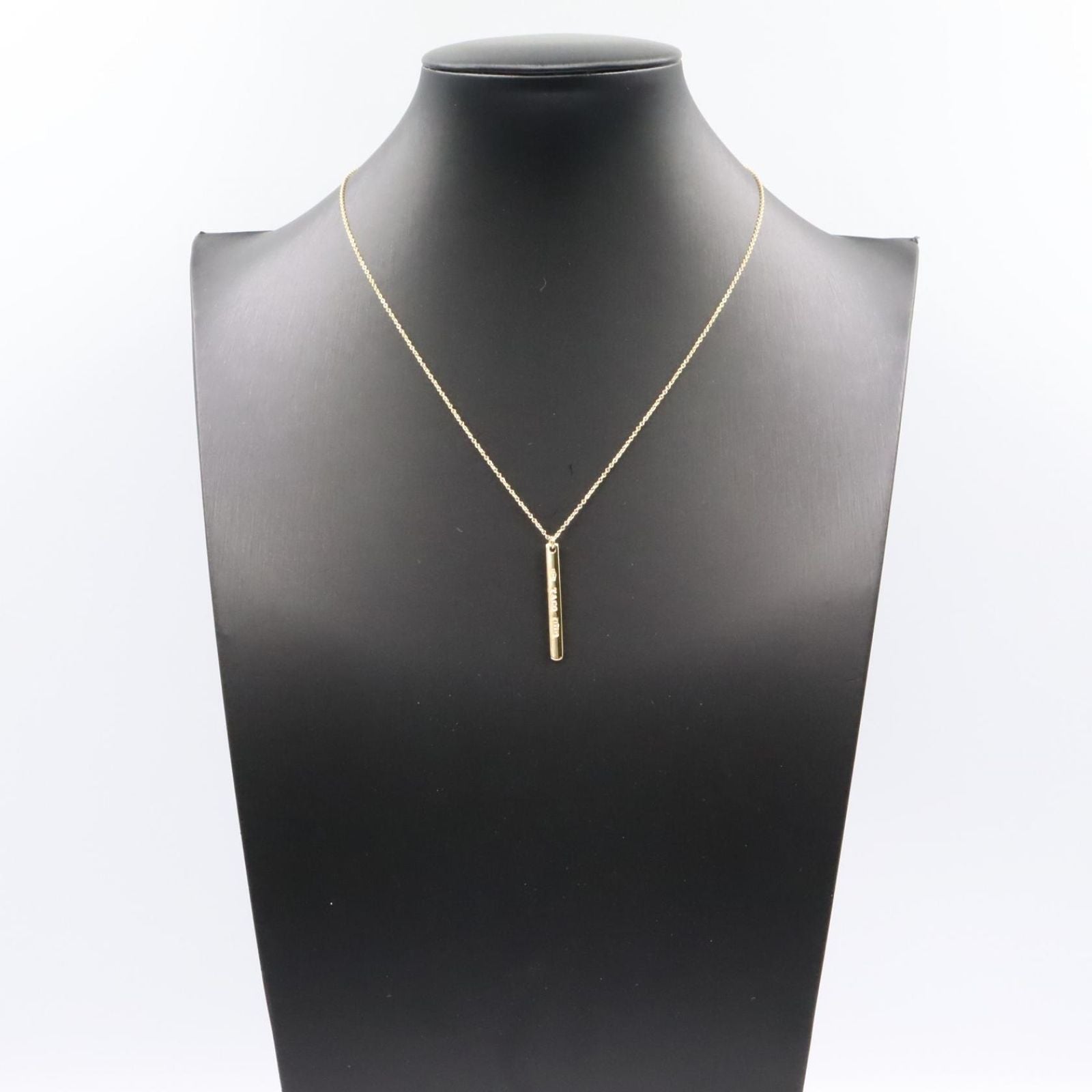 Tiffany Necklace Co 1837 K18 Used A